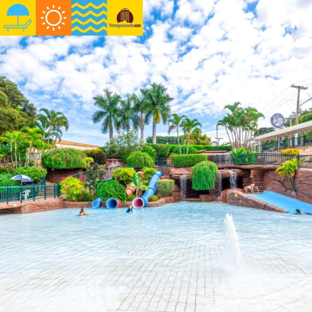 Апарт готель Piazza Com Acesso Ao Acqua Park Калдас-Новас Екстер'єр фото