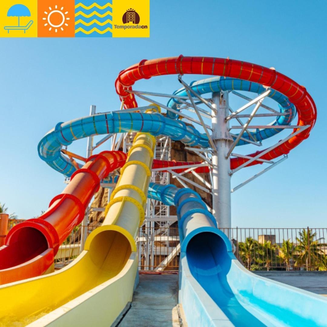 Апарт готель Piazza Com Acesso Ao Acqua Park Калдас-Новас Екстер'єр фото
