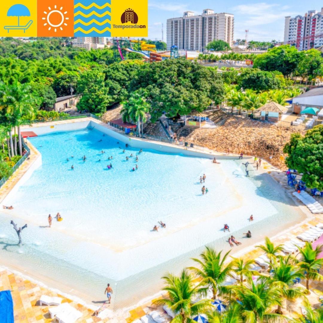 Апарт готель Piazza Com Acesso Ao Acqua Park Калдас-Новас Екстер'єр фото